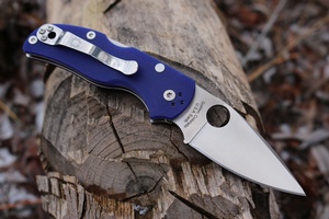 Spyderco Native 5 Dark Blue G10 CPM S110V