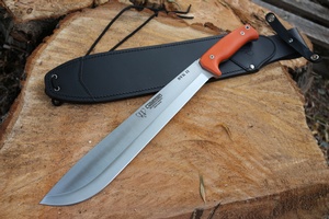 Cudeman Compact Machete Orange G10