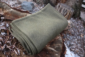 Value Wool Blanket Olive