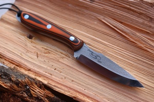 Cosmo Utility Bushcraft Knife S35VN tigerstripe