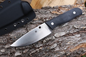Spyderco Serrata Black G10 Cast 440c