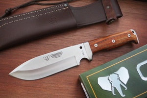 Cudeman MT3 Bushcraft Survival Knife Redwood