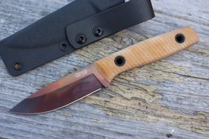 TRC Knives Classic Freedom APOC Finish Natural Canvas Pre order