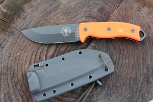 ESEE 5 Orange Blaze Handle