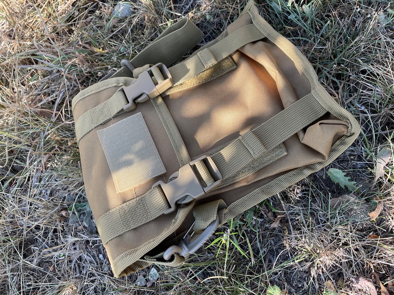 Khaki Cordura Shoulder Bag