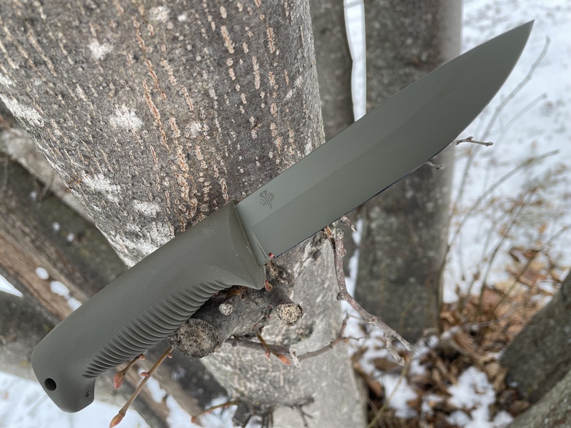Peltonen M07 Ranger Puukko 80CRV2 OD Green Blade 