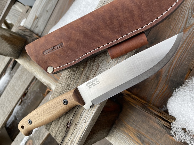 BPS Adventure Carbon Walnut with Firesteel