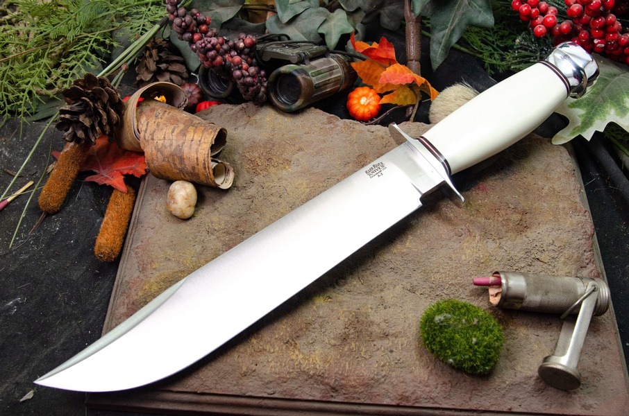Barkriver 1909 Bowie Ivory G10 photo