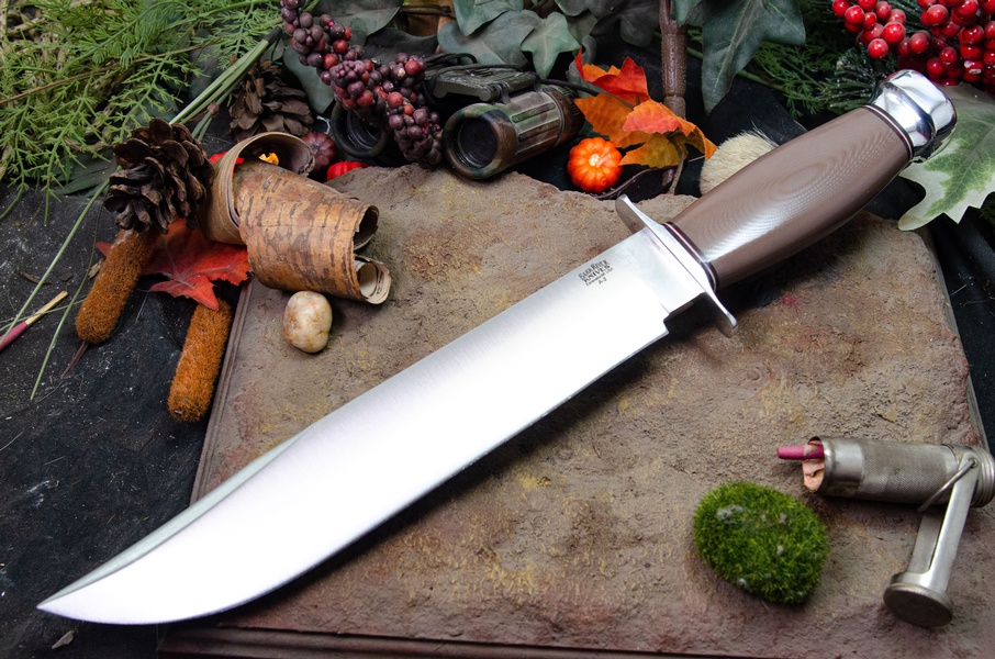 Barkriver 1909 Bowie Earth Brown G10 photo