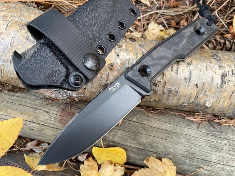 TRC Urban Tactical Camo Carbon Fibre ELMAX DLC Coated Blade #229