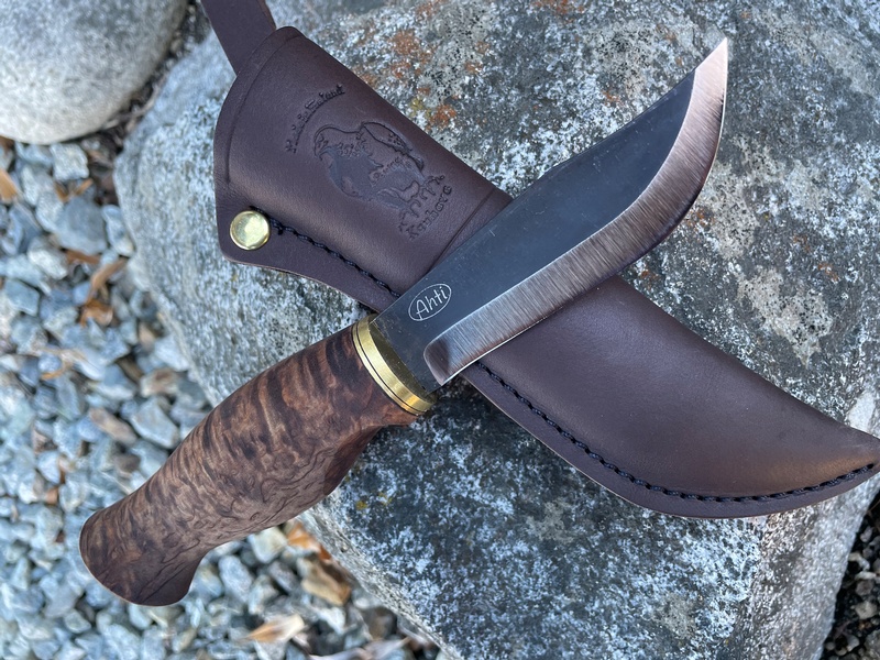 Ahti Jahti Puukko Dark Birch 