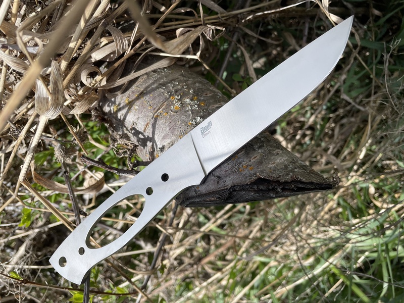 Brisa Trapper 115 ELMAX Flat Blade Blank 