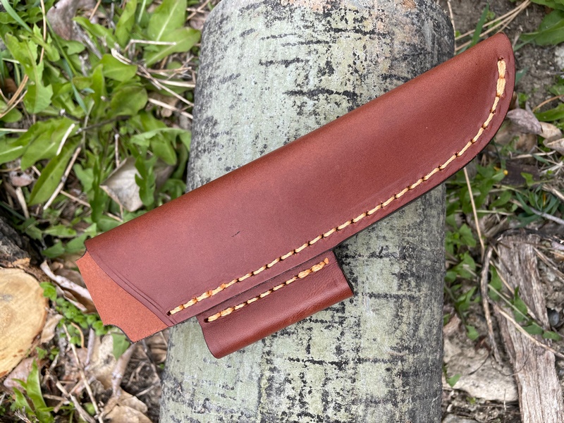 Casstrom Sheath w Firesteel Loop for Woodsman