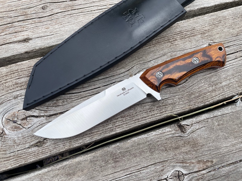 MS Knives Shark Desert Ironwood ELMAX #1