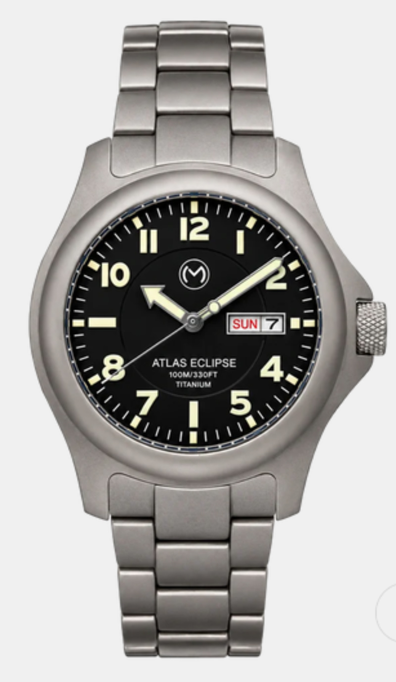 Momentum Atlas Eclipse Solar 42mm Black - Pre Order 
