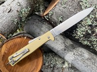 Otter Knives Mercator Brass with Clip Photo