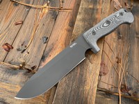 Lionsteel M7 Black Blade Black Canvas Micarta Photo