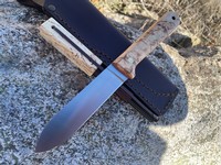Brisa Kephart 115 Curly Birch 80crv2 with Firesteel Photo