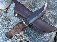 Ahti Jahti Puukko Dark Birch Photo