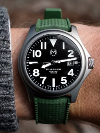 Atlas Eclipse Solar Black Dial 38mm Photo